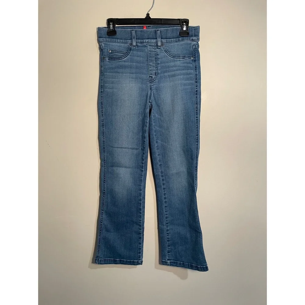 Spanx Kick Flare Jeans in Vintage Indigo Size Small Classic Casual Everyday